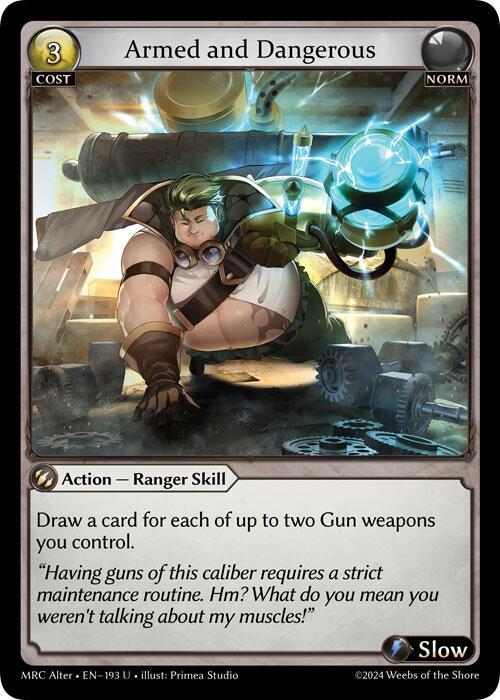Armed and Dangerous, Mercurial Heart Alter Edition 193