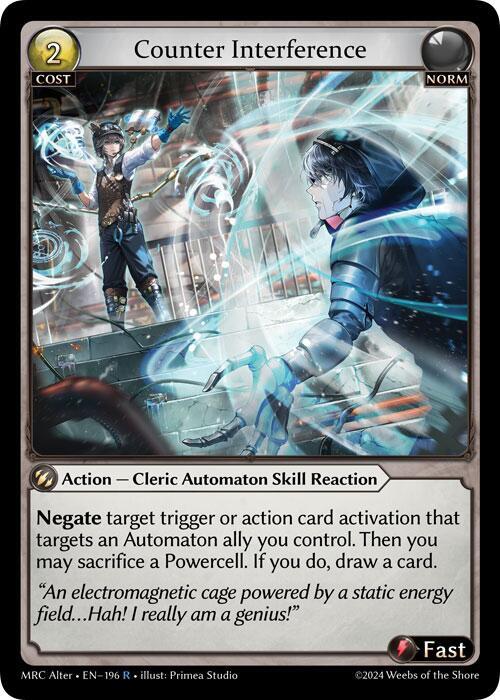 Counter Interference, Mercurial Heart Alter Edition 196