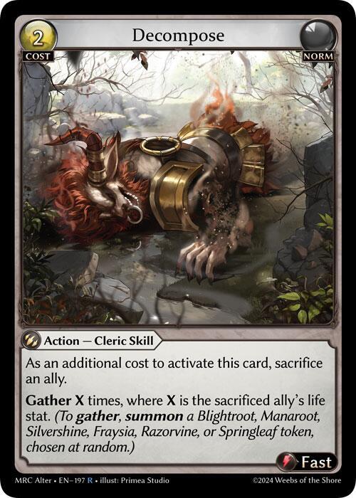 Decompose, Mercurial Heart Alter Edition 197