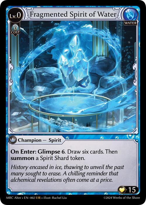 Fragmented Spirit of Water, Mercurial Heart Alter Edition 2