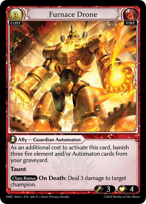Furnace Drone, Mercurial Heart Alter Edition 200