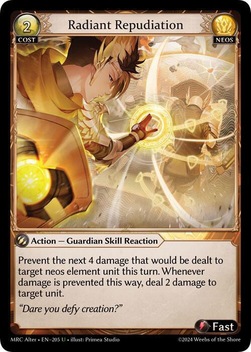 Radiant Repudiation, Mercurial Heart Alter Edition 205