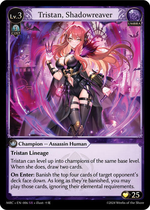 Tristan, Shadowreaver, Mercurial Heart 006