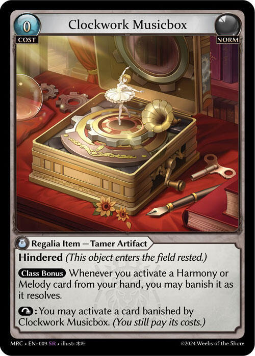 Clockwork Musicbox, Mercurial Heart 009