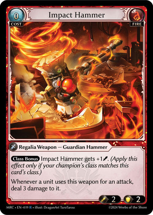 Impact Hammer, Mercurial Heart 019