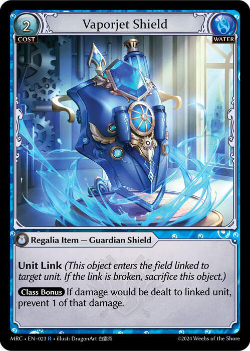 Vaporjet Shield, Mercurial Heart 023