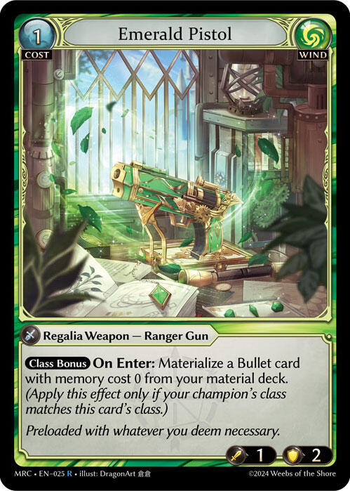 Emerald Pistol, Mercurial Heart 025