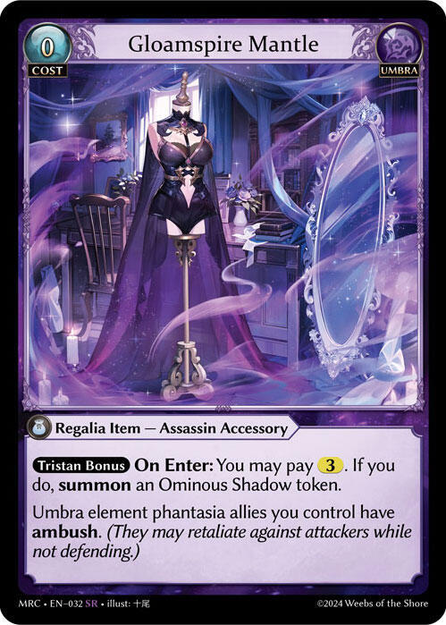 Gloamspire Mantle, Mercurial Heart 032