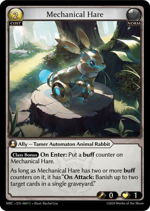 Mechanical Hare, Mercurial Heart 060