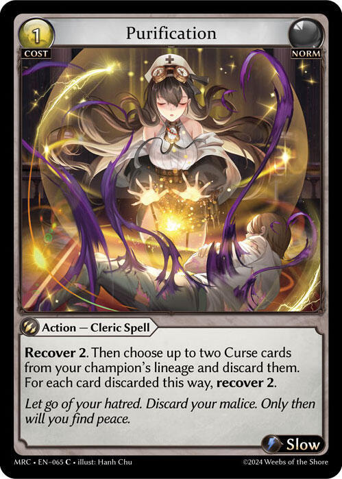 Purification, Mercurial Heart 065