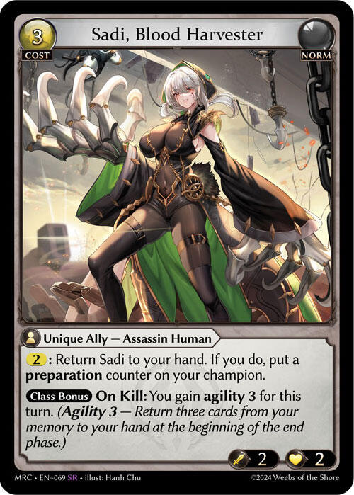 Sadi, Blood Harvester, Mercurial Heart 069