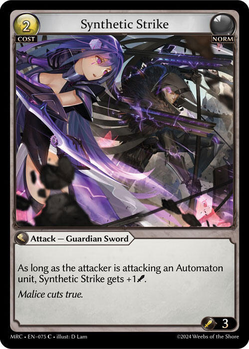 Synthetic Strike, Mercurial Heart 075