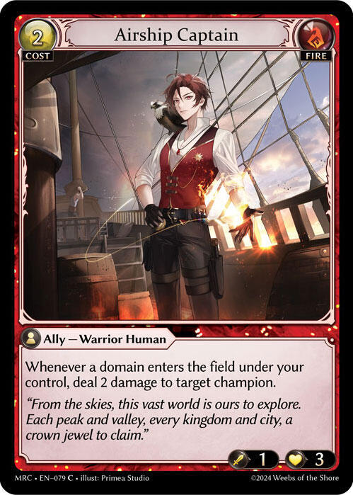 Airship Captain, Mercurial Heart 079