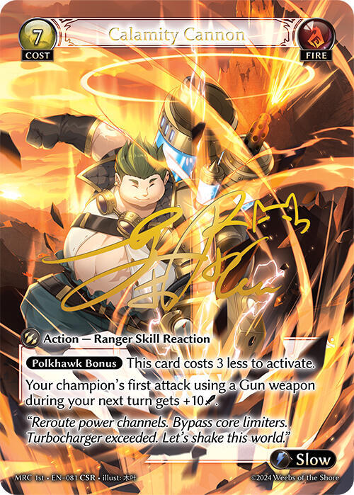 Calamity Cannon (CSR), Mercurial Heart 081