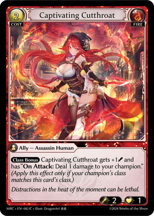 Captivating Cutthroat, Mercurial Heart 082