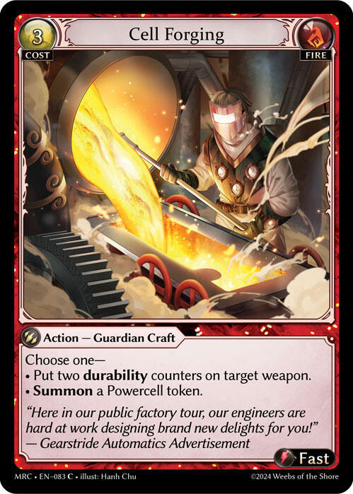 Cell Forging, Mercurial Heart 083