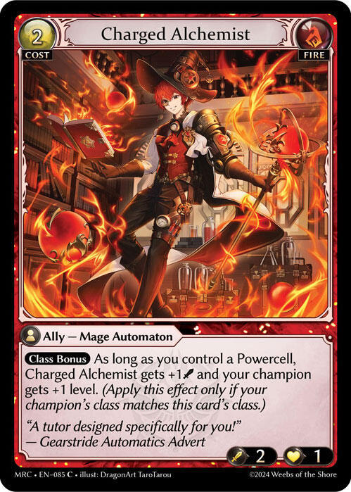 Charged Alchemist, Mercurial Heart 085