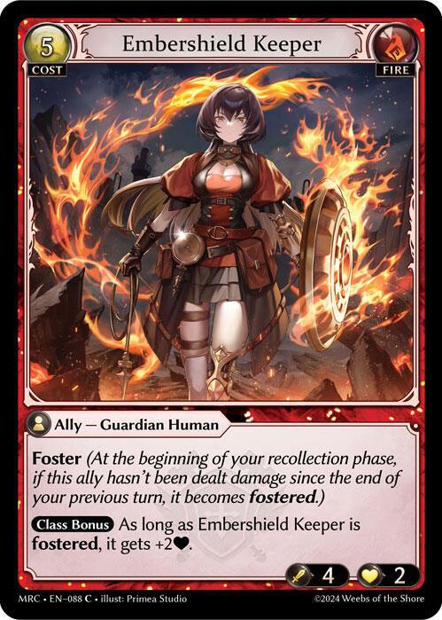 Embershield Keeper, Mercurial Heart 088
