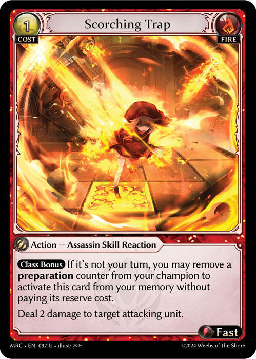 Scorching Trap, Mercurial Heart 097
