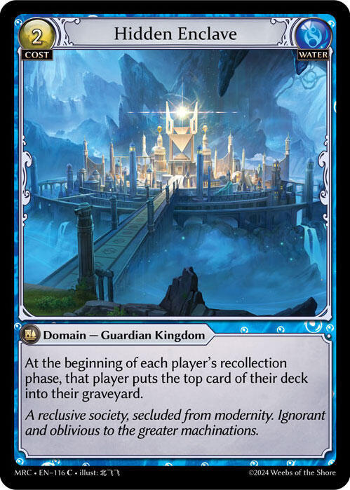 Hidden Enclave, Mercurial Heart 116