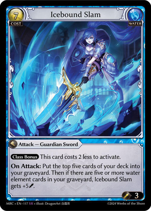 Icebound Slam, Mercurial Heart 117