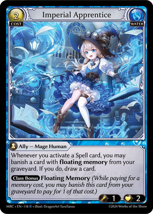 Imperial Apprentice, Mercurial Heart 118