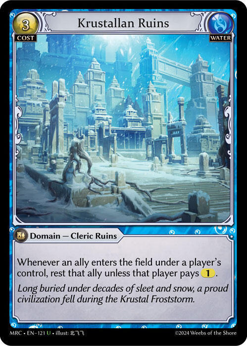 Krustallan Ruins, Mercurial Heart 121