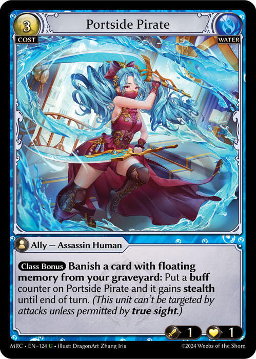Portside Pirate, Mercurial Heart 124