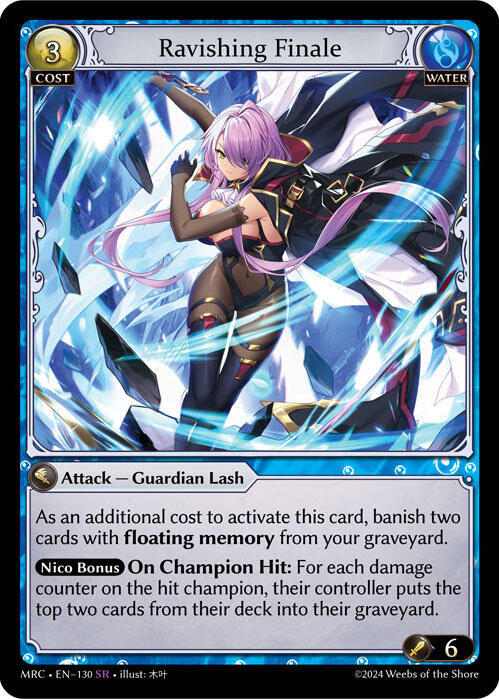 Ravishing Finale, Mercurial Heart 130