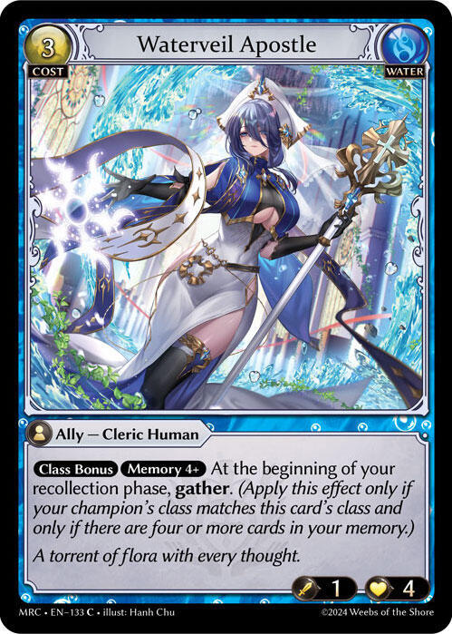 Waterveil Apostle, Mercurial Heart 133