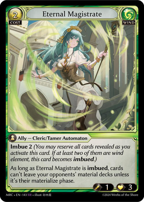 Eternal Magistrate, Mercurial Heart 143