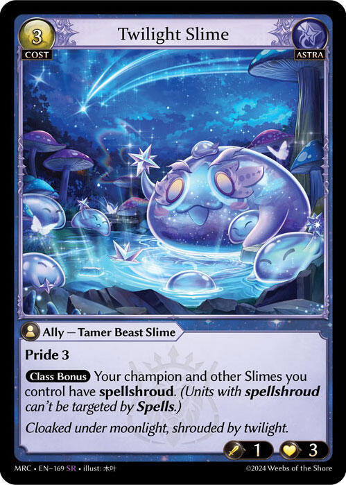 Twilight Slime, Mercurial Heart 169