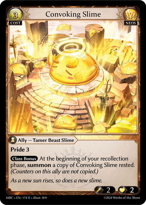 Convoking Slime, Mercurial Heart 174