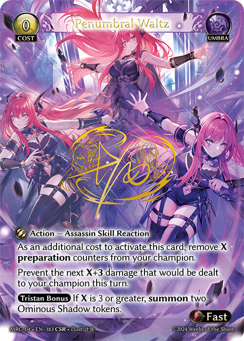 Penumbral Waltz (CSR), Mercurial Heart 183
