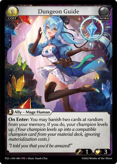 Dungeon Guide, Promotional Cards 001