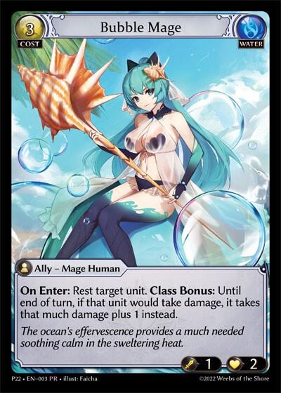 Bubble Mage, Promotional Cards 003