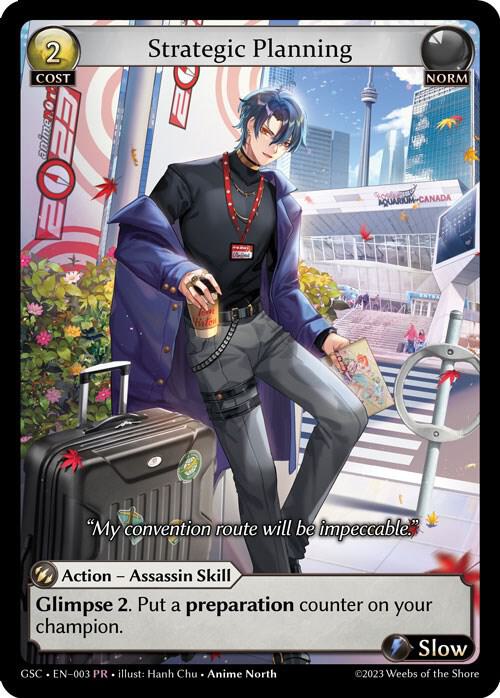 Strategic Planning, Promotional Cards 003