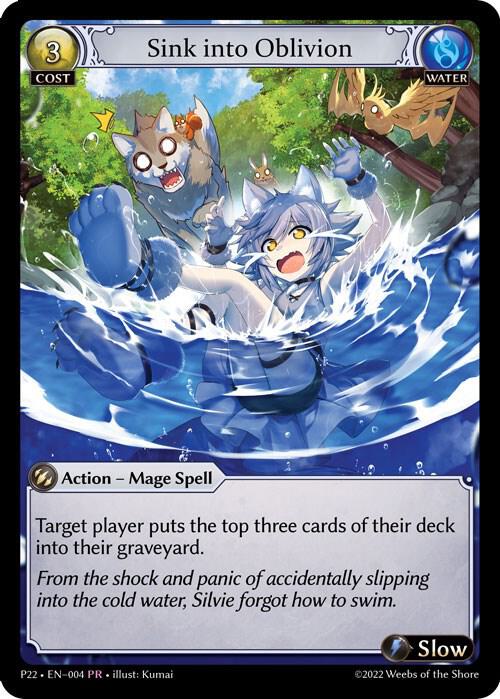 Sink into Oblivion, Promotional Cards 004