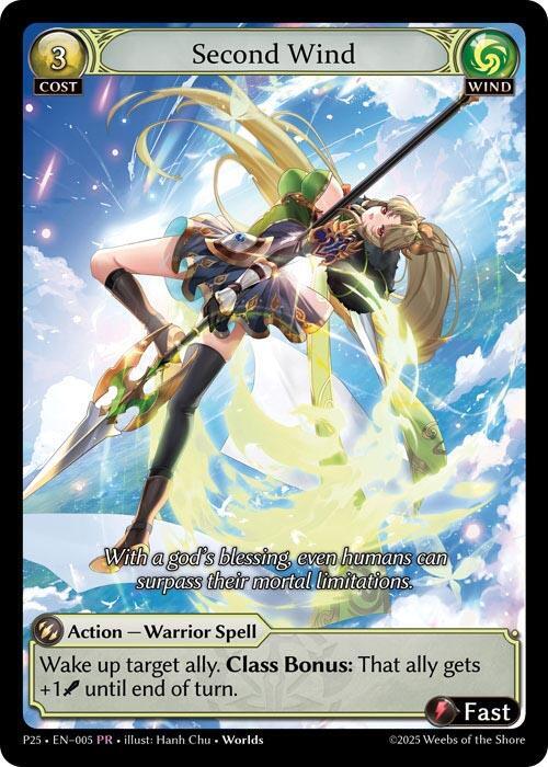 Second Wind, Promotional Cards 005