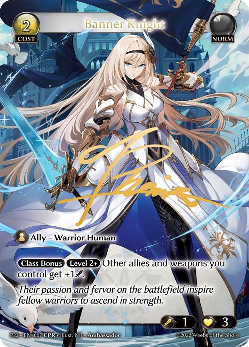 Banner Knight (CPR), Promotional Cards 007