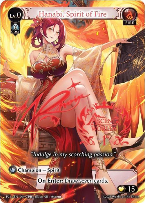 Hanabi, Spirit of Fire (CPR), Promotional Cards 009