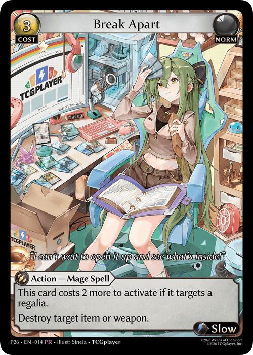 Break Apart, Promotional Cards 014