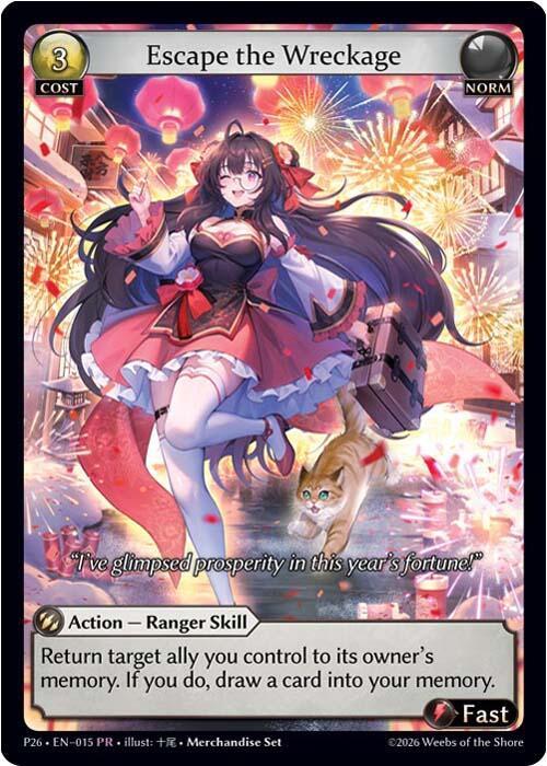 Escape the Wreckage, Promotional Cards 015
