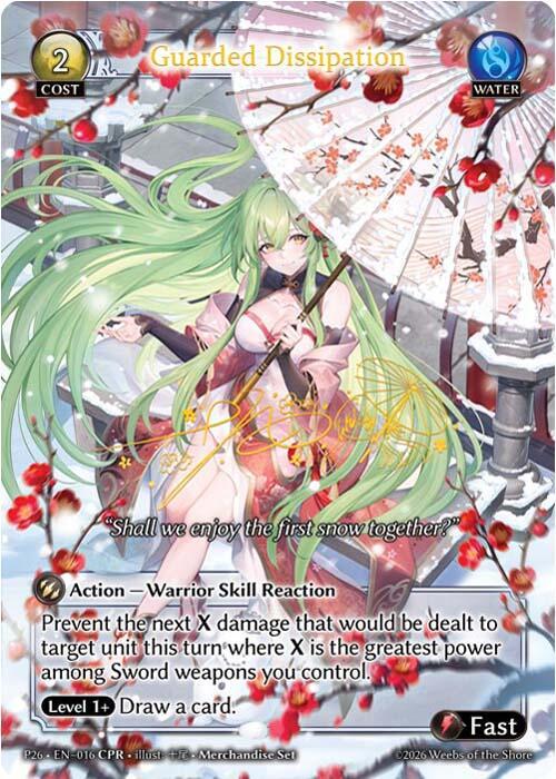 Guarded Dissipation (CPR), Promotional Cards 016