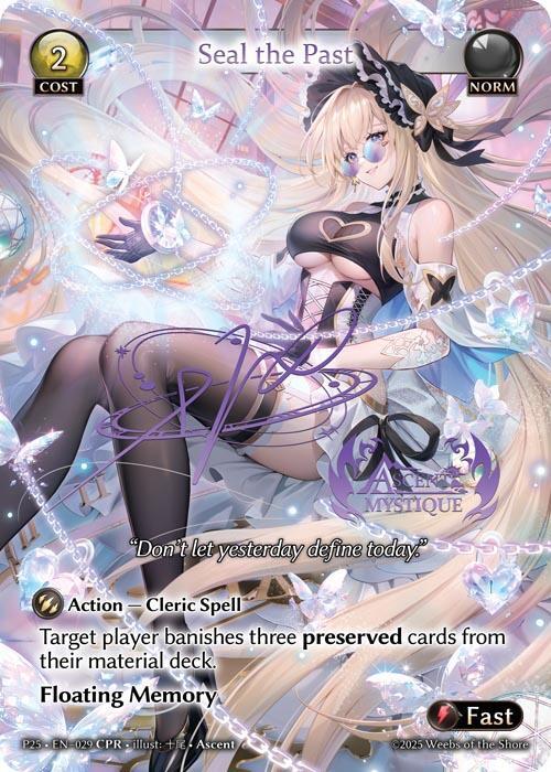 Seal the Past (CPR), Promotional Cards 029