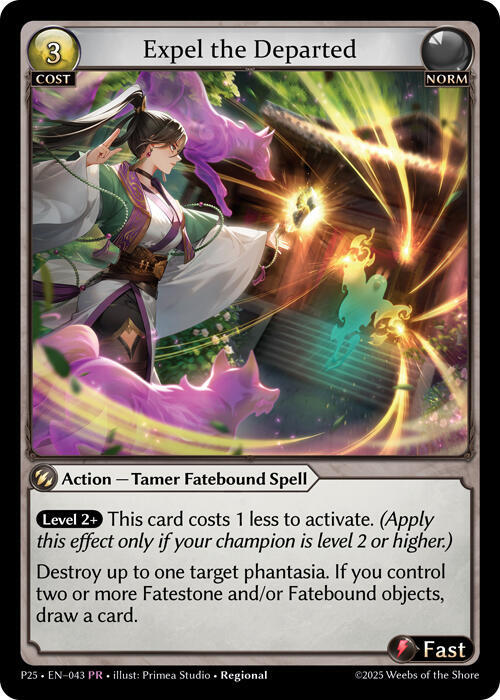 Expel the Departed, Promotional Cards 043
