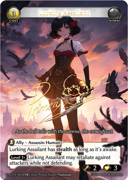 Lurking Assailant (CPR), Promotional Cards 045