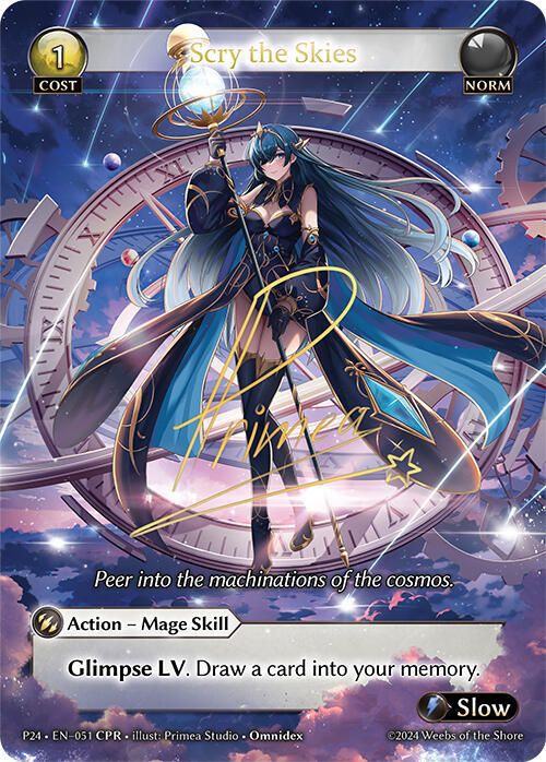 Scry the Skies (CPR), Promotional Cards 051