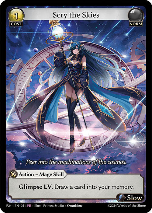 Scry the Skies, Promotional Cards 051