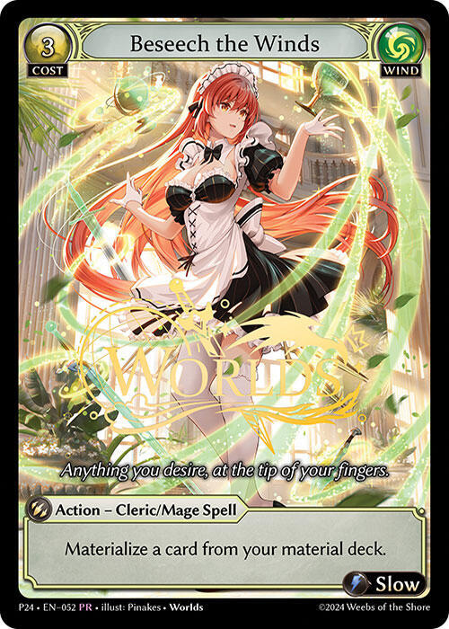 Beseech the Winds, Promotional Cards 052